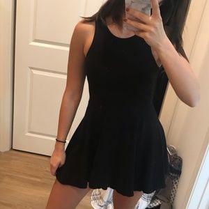 Brandy Melville rare black skater dress